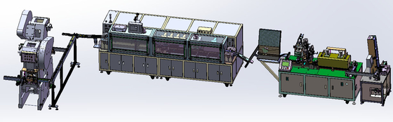 Линия производства цилиндрических батарей 40ppm 18650 19200pcs